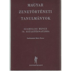 Magyar zenetörténeti tanulmányok