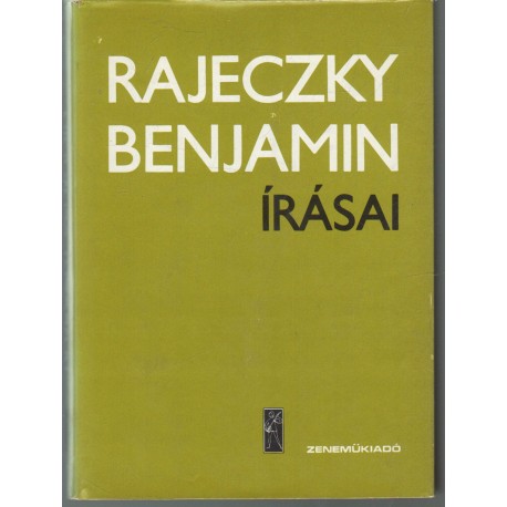 Rajeczky Benjamin írásai