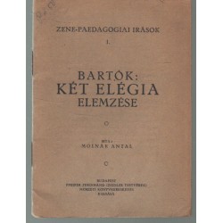 Bartók - két elégia elemzése