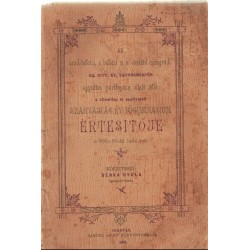 Szarvasi Ág. Ev. Főgymnasium értesítőja az 1900-901-dik iskolai évről