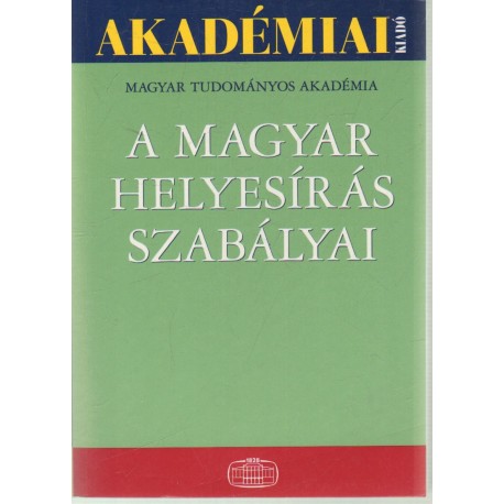 A magyar helyesírás szabályai