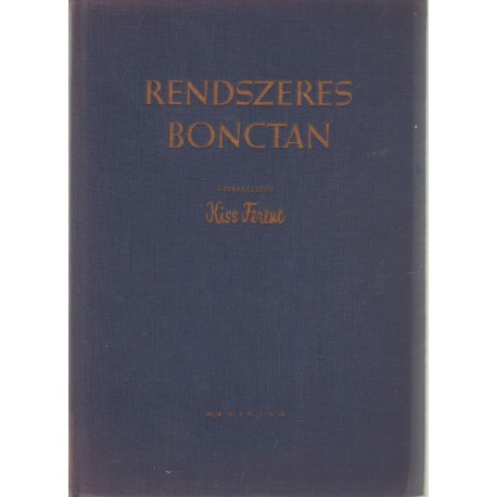 Rendszeres bonctan