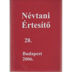 Névtani értesítő