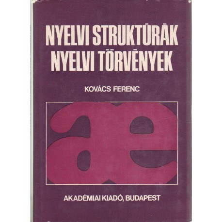 Nyelvi struktúrák nyelvi törvények