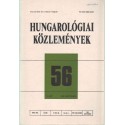 Hungarológiai közlemények 56