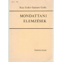 Mondattani elemzések