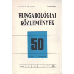 Hungarológiai közlemények 50