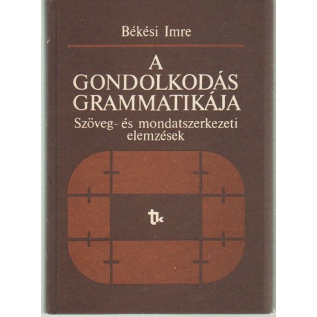 A gondolkodás garammatikája