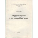 A földkérdés alakulása Békés megyében a XIX. század második felében
