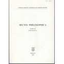 Sectio philosophica - Tomus II., Fasciculus 2. (kétnyelvű)