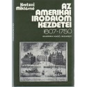 Az amerikai irodalom kezdetei 1607-1750