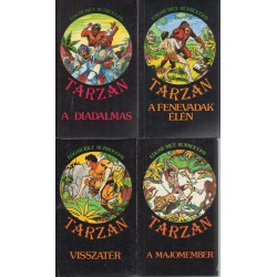 Tarzan könyvek (17 db.)