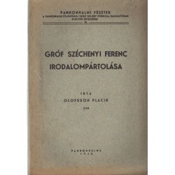 Gróf Széchenyi Ferenc irodalompártolása