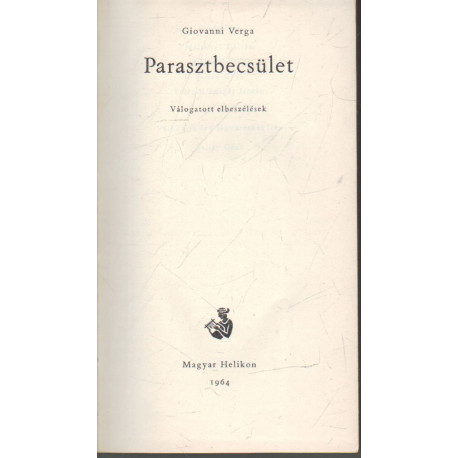 Parasztbecsület