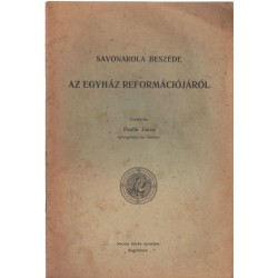 Savonarola beszéde az egyház reformációjáról