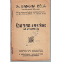 Konferencia beszédek