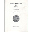 Szőnyi Benjámin és kora 1717-1794